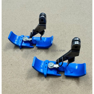 Chân vịt vắt sổ 4 chỉ siruba 747k - jack a3 đế nhựa xanh