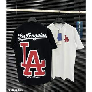 Áo thun tay lỡ hottrend LA 2 mặt to , áo phông nam nữ LOS ANGLES form rộng chất cotton mát