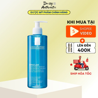 Sữa Rửa Mặt La Roche-Posay Effaclar Gel Moussant 400ml - Dành Cho Da Dầu, Mụn