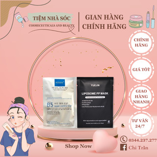 Mặt nạ cấp ẩm, phục hồi da Yuejin Liposome PP mask và B5 Repair control mask