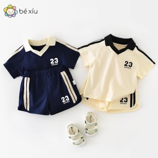  Bộ KẺ SỌC 23 phong cách basic nhưng cực cuốn cực bảnh trai xinh xẻo gồm quần và áo cho bé từ 6-22Kg B44
