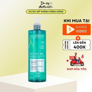 Sữa Rửa Mặt Aderma Gel Moussant Purifiant Phys-Ac