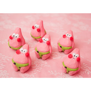 Tượng khắc gỗ thủ công handmade Patrick Star