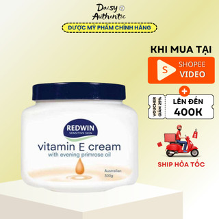 Kem Dưỡng Da Vitamin E Redwin Úc Và Tinh Dầu Hoa Anh Thảo Giúp Da Mềm Mịn, Sáng Bóng, Căng Mịn Cho Mọi Lứa Tuổi