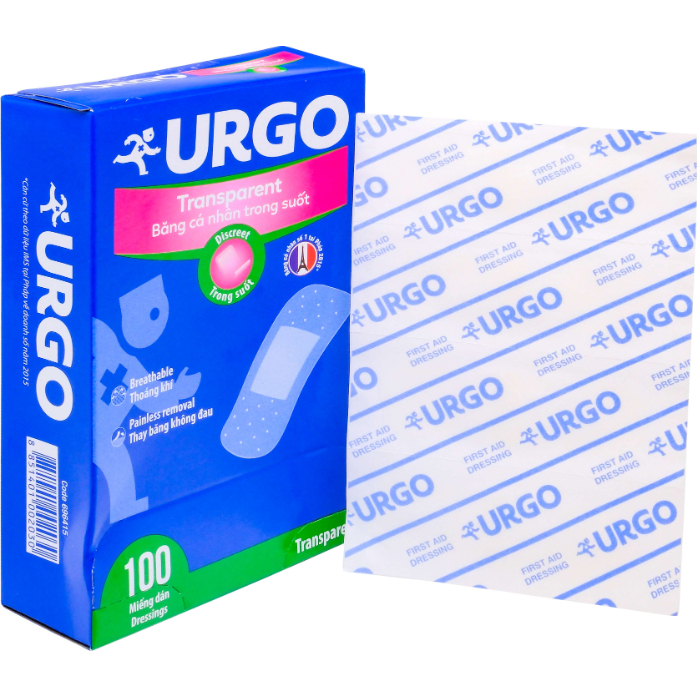 Băng Cá Nhân Trong Suốt Urgo H 20m