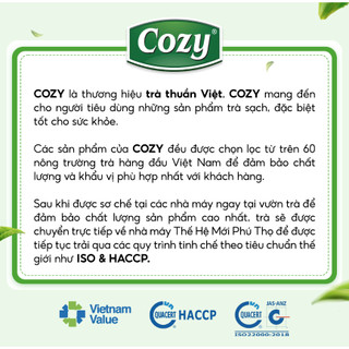 Trà Đào Cozy Hòa Tan Ice Tea (Hộp 16 Gói x 15gr)