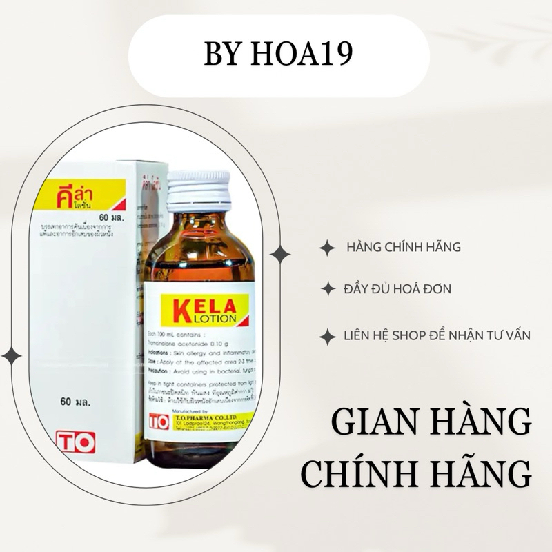 Lotion Kela Thái Lan 60ml