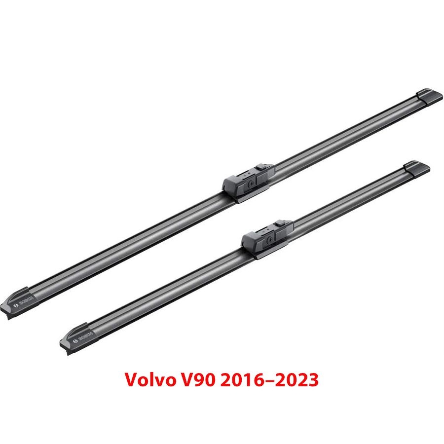 Bộ 2 Gạt Mưa Volvo V90 2016–2023 Bosch Aerotwin EURO Set A297S