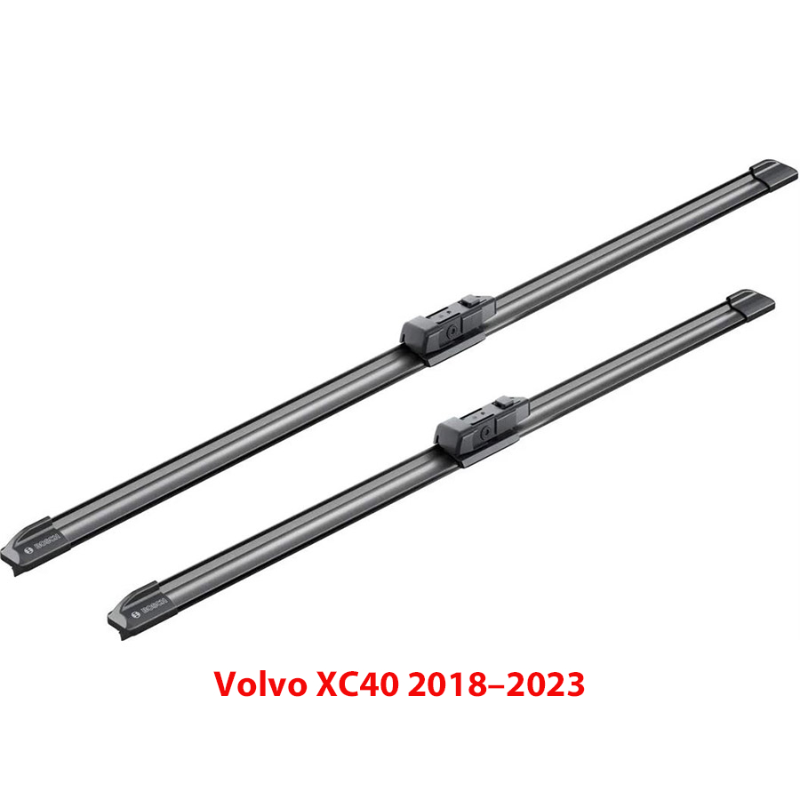 Bộ 2 Gạt Mưa Volvo XC40 2018–2023 Bosch Aerotwin EURO Set A297S