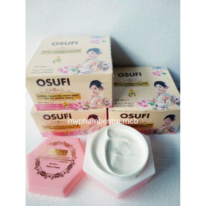 Kem body kích trắng da osufi