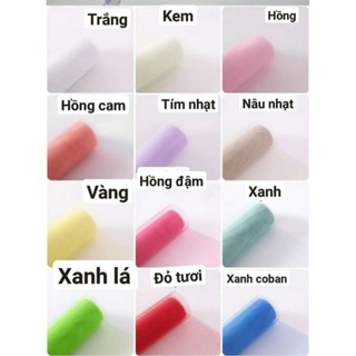 Lưới voan bọc giỏ quà,gói hoa. 50cm×5y