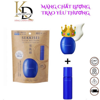 Mua 1 được 2 Kem chống nắng kose sekkisei UV 50ml kèm toner 35ml bản Limited