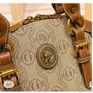Túi vân da canvas công sở sang trọng  ( size  35)