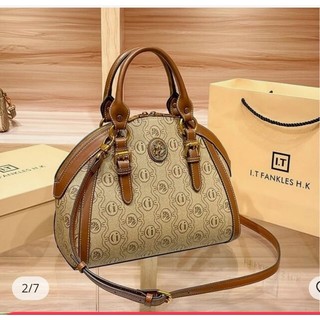 Túi vân da canvas công sở sang trọng  ( size  35)