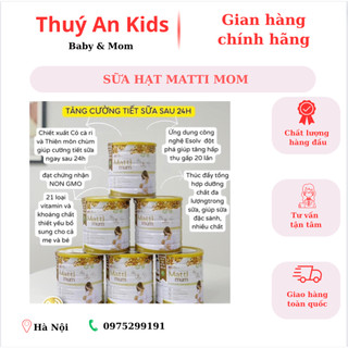 Matti mum sữa hạt lợi sữa lon 650g