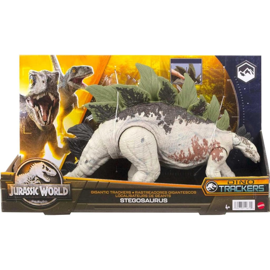 Đồ chơi khủng long Mattel Jurassic World Dominion Gigantic Trackers Stegosaurus