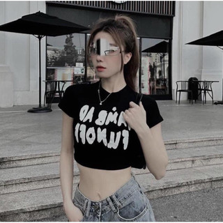 [ Rẻ vô địch ] Áo thun croptop chất bozip IAMB