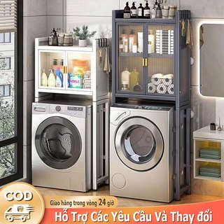 Luxe kệ để máy giặt 2/3 lớp tủ vệ sinh máy giặt đa năng cao cấp giá treo toilet Tủ phòng tắm đa năng
