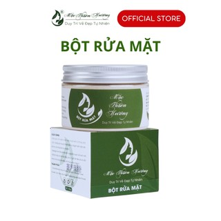 Bột rửa mặt kiềm nhờn, ngừa mụn thâm thảo dược 100gr | mộc thiên hương