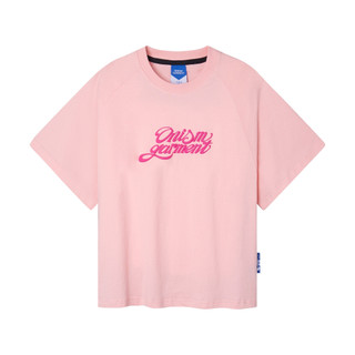 [Onism x Diệp Lê] Áo thun unisex boxy Basic Onism màu hồng baby - Onism basic tee