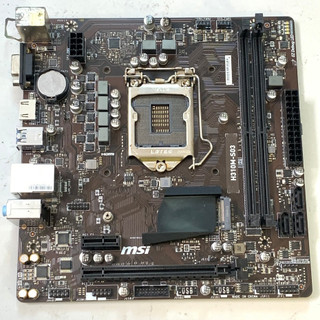 Main msi h310m-s03 có khe m2 và cổng hdmi bảo hành 1 tháng