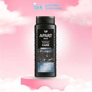 Gel tắm nam Apart Men dưỡng ẩm, bảo vệ da 3 trong 1 500ML