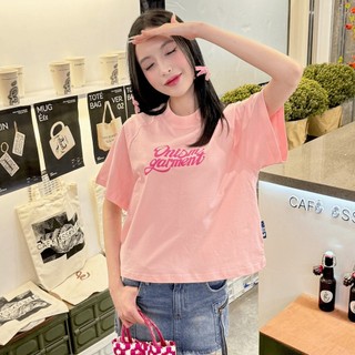 [Onism x Diệp Lê] Áo thun unisex boxy Basic Onism màu hồng baby - Onism basic tee