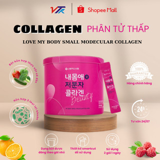 Hộp Collagen Cá Phân Tử Thấp Love My Body LACTO ON, Hỗ Trợ Giúp Làn Da Luôn Mịn Màng, Tươi Trẻ Và Chống Lão Hóa