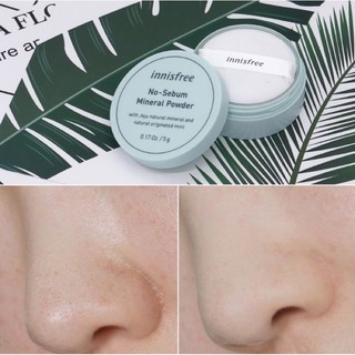[MẪU MỚI] PHẤN PHỦ BỘT KIỀM DẦU INNISFREE NO SEBUM