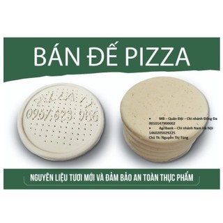 đế pizza 30-32cm ( 5,10, 15 đế ) chỉ nhận miền bắc, miền trung