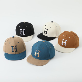 Mũ nón lưỡi trai snapback chữ H cho bé 3-10 tuổi
