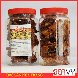 🌶️ Seavy Mực Rim Sa Tế Nha Trang - Cay Dai Đặc Sản, Nguyên Con 200g - Seavy🦑