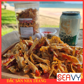 Cá mai sốt chanh dây giòn giòn vị cay cay mặn ngọt kết hợp hài hòa, hộp 200g - Seavy
