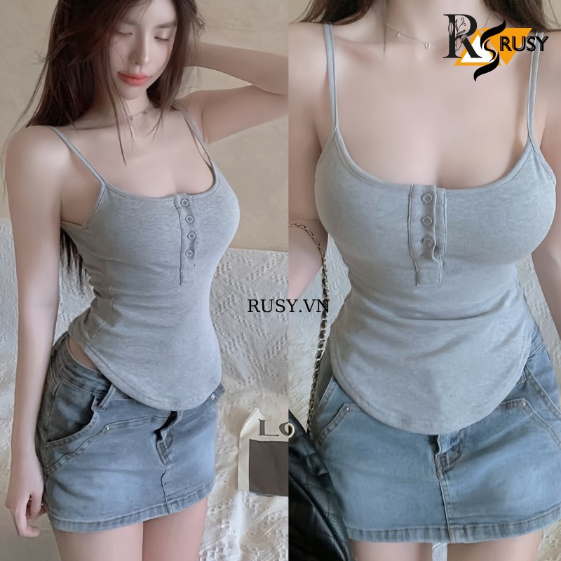 Áo Thun Sát Nách Croptop Nữ Co Giãn Tôn Dáng Siêu Đẹp, Áo Ba Lỗ Croptop Nữ Phong Cách Năng Động Trẻ Trung Cá Tính RUSY | BigBuy360 - bigbuy360.vn