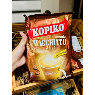 Cafe hoà tan kopiko macchiato 3in1 thái lan