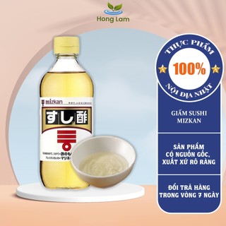Giấm sushi mizkan chiết xuất giấm gạo cao cấp 500ml