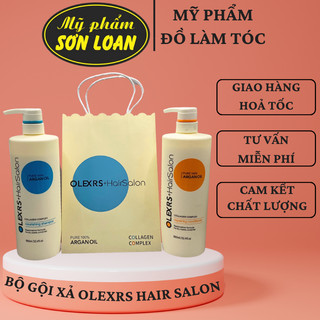 Dầu gội xả, kem ủ, tinh dầu dưỡng tóc phục hồi giảm rụng tóc Olexrs Hair Salon Collagen