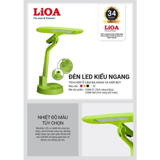 Đèn bàn học Led Lioa