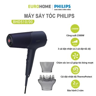 Máy sấy tóc philips bhd510 2300w, chống quá nhiệt, bảo hành 2 năm | hàng chính hãng