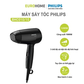 Máy sấy tóc philips bhc010/10 - 1200w, bảo hành 2 năm | hàng chính hãng