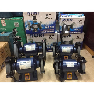 Máy mài 2 đá RUBI 100% dây đồng HP-125D