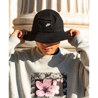 Nón /\/ike Bucket Hat mẫu unisex. Hàng hiệu chính hãng 100%. Mẫu logo vuông.