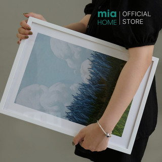 Khung ảnh a3 30x42 cm gỗ sồi, khung tranh treo tường màu đen, nâu, tự nhiên, trắng, đỏ, xám | mia home