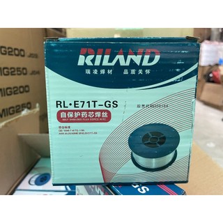 Cuộn dây hàn mig không dùng khí riland 1kg-e71t-gs hàng chính hãng