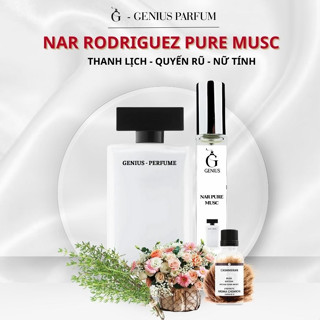 Nước Hoa Nữ Narciso Pure Musc | Nar Trắng chai chiết 10ml 20ml Quyến Rũ, Thanh Lịch, Nữ Tính - Genius Perfume