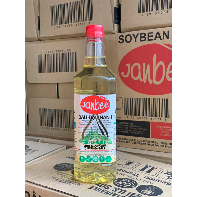 Dầu đậu nành Janbee 1lit