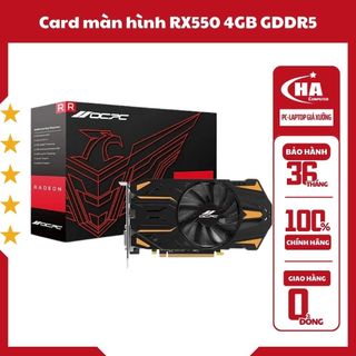 Cạc đồ họa ocpc rx550 4gb gddr5- bảo hành 36 tháng