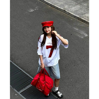 Áo thun bóng đá số 7 EMBROIDER SEVEN Jersey form unisex thể thao