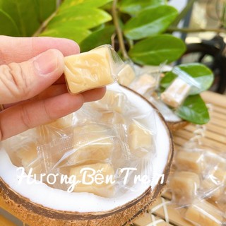 Kẹo dừa sáp truyền thống mềm dẻo béo thơm Bến Tre, vị ngọt thanh, đậm vị béo, tỉ lệ 25% sáp