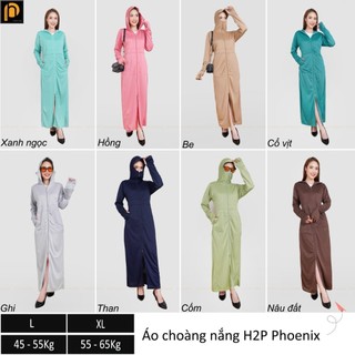 Áo chống nắng dáng dài hạt xoàn 10 TÔNG MÀU 2 lớp tặng kèm khẩu trang lưới nách 2 túi có khóa chuẩn UPF 50+